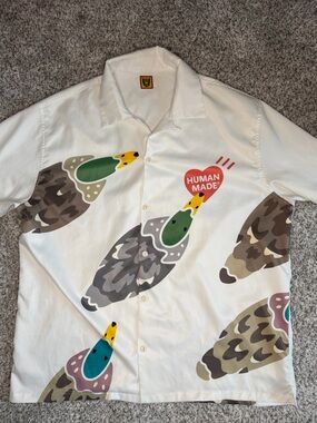 Human Made Duck Aloha Shirt 😎 large